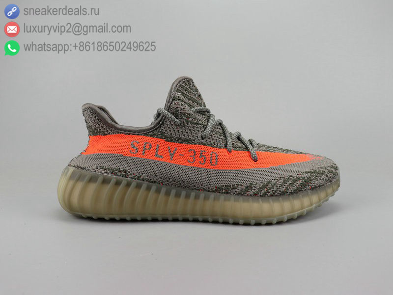 ADIDAS YEEZY BOOST 350 V2 BROWN UNISEX RUNNING SHOES